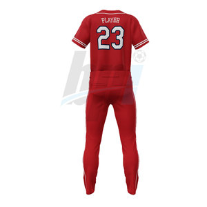 ชุดทีมเบสบอลมาใหม่ ชุดเบสบอลปักโลโก้ตามสั่ง ชุดเบสบอลน้ำหนักเบา - Product Image 6