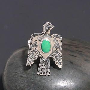 Customizable Wedding Jewelry Fashionable Party Accessory Arizona <b>Turquoise</b> <b>Ring</b> for Women and Girls 925 Sterling Silver - Product Image 2
