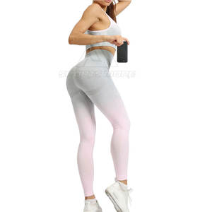 Conjunto de Yoga para Mujer, Superventas, MOQ Bajo, Color Sólido, Último Diseño, Precio al por Mayor - Product Image 2