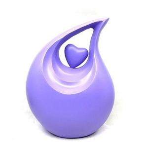 Tabletop Cremation Urn Teardrop Design Adults Memorial <b>Ashes</b> Keepsake Large Urns With Gold Heart Wholesaler price European Style - Product Image 4