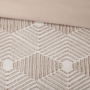 Cotton Jacquard <b>Comforter</b> <b>Set</b>-Soft and Elegant Bedding Collection - Product Image 5