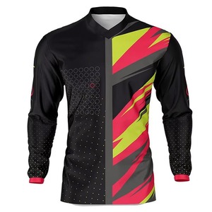 เสื้อเจอร์ซีย์โมโตครอสแบบสั่งทำพิเศษ แขนยาว ระบายอากาศได้ดี สำหรับเสื้อผ้า Fox แบบซับลิเมชั่น ไซส์ใหญ่ สำหรับฤดูร้อน ขายส่ง - Product Image 1