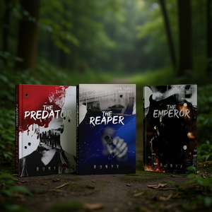 Dark Verse Series (Full Set) by Author Runyx <b>Paperback</b> Custom Softcover <b>Book</b> Printing - Product Image 3