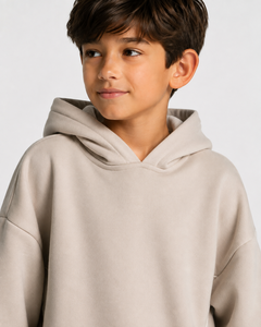 Oversized Kid Boys Tracksuit <b>Set</b> Boys Contrast Stripe Fleece <b>Set</b> Custom Kids Tracksuit OEM ODM Kids Fashion Tracksuit Supplier - Product Image 3