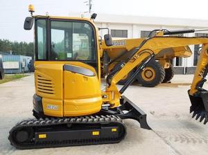 High Efficiency 3 Ton Used Yellow Digger with Low Fuel Consumption and Reinforced Tracks for Commercial Site Projects - Product Image 3