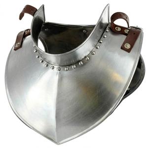 Gorgete de Caballero Medieval Hecha a Mano, Armadura de Cuello de Acero Suave para Cosplay, Reenactamiento, Disfraz Histórico, Proveedor al por Mayor, Calidad de Exportación - Product Image 6