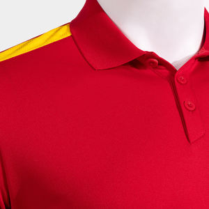 Vente en gros de polos personnalisés 100% polyester, t-shirts pour hommes, polos de golf brodés sur mesure, polos en polyester pour hommes - Product Image 4