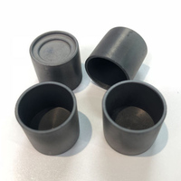 Crucible en graphite de haute pureté en forme de U JUCOS Oz-005 personnalisé pour four de fusion à induction, matériau réfractaire ISO9001