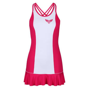 Vestido de Tenis Negro para Mujer con Panel de Malla, Sin Mangas, Vestido Deportivo para Golf, Secado Rápido, Ropa Deportiva, Novedad 2026 - Product Image 5