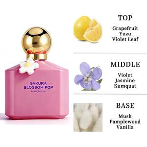 Eau de Parfum para Mujer, 3.4 Fl Oz, Aroma a Pomelo, Violeta, Ily y Vainilla, para Citas, Vida Diaria y Fiestas, Regalo para San Valentín - Product Image 2