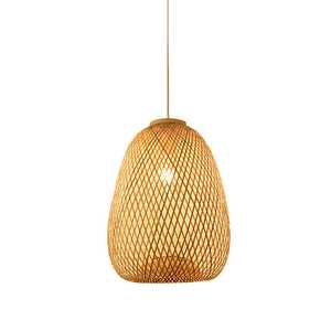 High Quality Handcrafted Woven Chinese Bamboo Oval Lidded Storage Basket Wholesale OEM Factory Supplier - Product Image 2