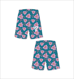 Shorts de camouflage vert pour hommes, motif géométrique abstrait, short de plage d'été, bas décontracté streetwear, vêtements de sport pour la gym et l'entraînement - Product Image 5