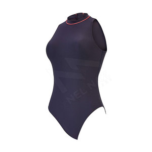 Vente flash : Maillot de bain bikini 100% polyester pour femmes adultes, maillot de bain de plage pour femmes, bikini uni décontracté - Product Image 4