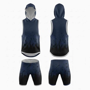 Custom Heat-Transfer Printed Plus Size 7v7 Uniform Set High Quality Breathable Mesh Anti-Bacterial Quick Dry <b>Adjustable</b> <b>Strap</b> - Product Image 2