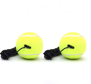 Pelotas de Tenis Amarillas con Cuerda, Pelotas de Práctica Portátiles para Mejorar las Habilidades de Tenis - Product Image 6