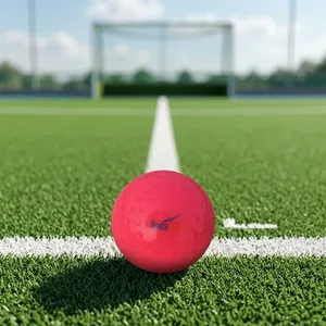 Pelota de Hockey de PVC Personalizada con Superficie con Hoyuelos – Duradera, Ligera – Ideal para Entrenamiento, Partidos, Prácticas en Campo y Recreación - Product Image 5