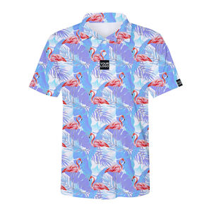 Golf de haute qualité pour hommes, en coton 100% solide, personnalisable, OEM, séchage rapide, impression par sublimation, logo, UV50 - Product Image 6