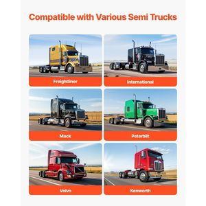 Supports de garde-boue à ressort argentés robustes avec espacement des boulons de 2-1/2 pouces pour semi-remorques, paire de supports de garde-boue chromés, accessoires pour camions - Product Image 6