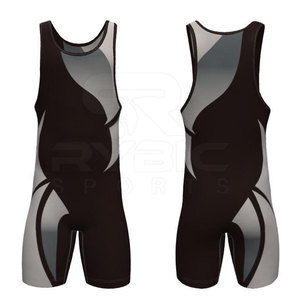 New Arrival Spandex Nylon <b>Wrestling</b> Wear <b>Men</b> <b>Wrestling</b> <b>Singlet</b> Quick Dry Customized Logo and Size For Sale - Product Image 3