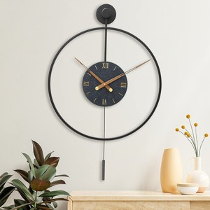 Teak Wood Layered Construction wooden wall <b>clocks</b> and <b>desk</b> <b>clocks</b> OEM Custom Wholesale | Aqdus Saleem India - Product Image 3