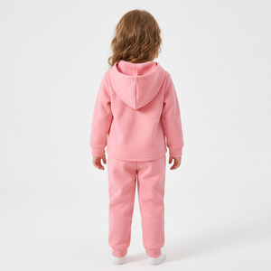 Conjuntos de Ropa para Niñas de Alta Calidad, con Logotipo Personalizado en Relieve, Manga Larga, 100% Algodón Tejido, Antiarrugas, a la Moda - Product Image 2
