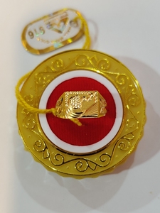 แหวนทองคำแท้ 22k ระดับพรีเมียมสำหรับผู้ชาย เครื่องประดับหรูหราทำมือ ดีไซน์คลาสสิก เหมาะสำหรับสวมใส่ทุกวันและเป็นของขวัญสุดพิเศษ - Product Image 2