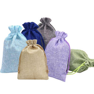 Custom Design Jute Gift <b>Pouches</b> – Eco Friendly <b>Drawstring</b> Bags for Promotional Gifts and Retail Packaging - Product Image 3