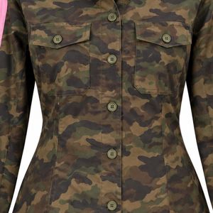 Custom Women's Bomber Jacket Stylish Embroidery Breathable Casual Outerwear Comfortable Long Sleeve Zip <b>Coat</b> Hooded Trendy - Product Image 6