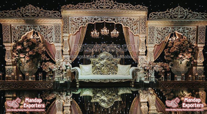 La forma más bonita de decorar tu escenario de boda, ventanas de fibra fabricadas por DST, decoración para eventos de boda - Product Image 5