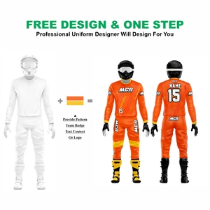 Ropa de Motocross y ATV Todoterreno con Diseño Elegante para Hombre y Mujer, 100% Personalizada, Tejido Elástico, Impresión por Sublimación - Product Image 2
