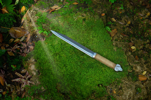 Couteau Seax médiéval en acier au carbone, lame artisanale traditionnelle de qualité supérieure, construction robuste, design de style historique pour collectionneurs - Product Image 2