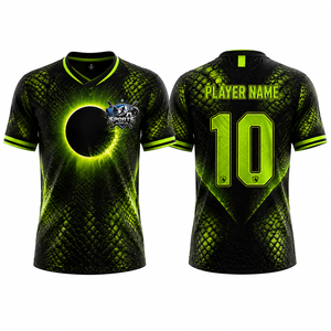 Camiseta de Fútbol Personalizada de Poliéster de Alta Densidad con Ventilación, Control de Humedad, Suave y Elástica, Calidad para Partidos Deportivos - Product Image 1