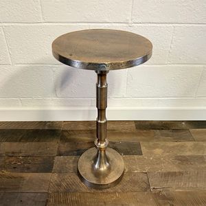 Luxury Metal Drink <b>Table</b> For Accent Furniture Collection With Handcrafted Look And Elegant <b>Side</b> <b>Table</b> Style - Product Image 4