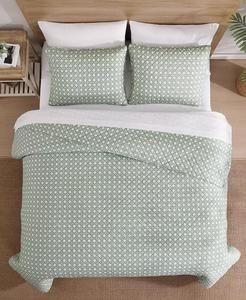 Diamante isola di cotone reversibile 3-Pc. Set di trapunte | Tommy Bahama - Product Image 3