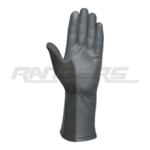 Nomex Tactical <b>Gloves</b> Gray Color Lightweight Long Cuff <b>Gloves</b> Industrial Safety OEM Bulk Heat Protection Fire Resistant <b>Gloves</b> - Product Image 3