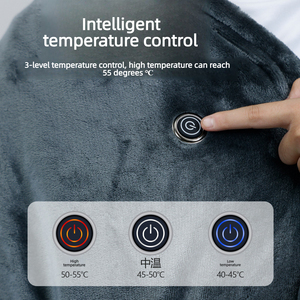 Cozy Heated Wearable Blanket Poncho, 3 Temp Modes, Soft Plush Warm Cape For People Home Daily Use - Product Image 5