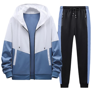 Vêtements de sport pour hommes, ensemble décontracté, survêtement à capuche pour hommes, vêtements de course, ensemble deux pièces, ensemble de jogging pour hommes - Product Image 6