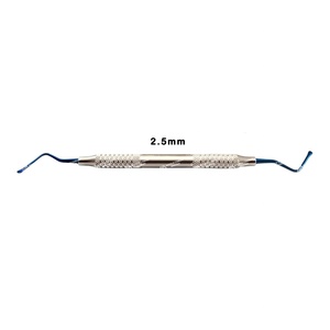 Curettes dentaires professionnelles en acier inoxydable, instrument de détartrage parodontal pour clinique dentaire, hygiène buccale et élimination de la plaque dentaire - Product Image 1