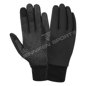 Wholesale Winter 100% Neoprene Fabric With Silicone Printing Race All <b>Finger</b> Hand Riding Men Glove For Men <b>Bike</b> Motorcycle Glove - Product Image 3