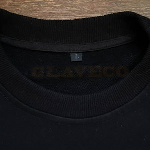 Vente directe d'usine, sweat-shirts en coton mélangé avec strass, sweat-shirts avec strass en marque privée - Product Image 3