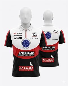 Camiseta Polo para Hombre Fórmula E, Transpirable, de Secado Rápido, Manga Corta, para Ciclismo, Automovilismo F1, Motociclismo - Product Image 1
