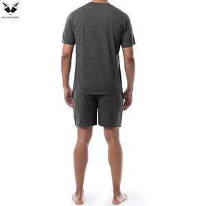 Conjunto Deportivo de Verano de Secado Rápido, en Color Sólido, Calidad Premium, Fácil de Lavar, Transpirable, Conjunto de Camiseta y Pantalones Cortos de Verano - Product Image 2
