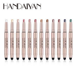 12 crayons <span class=keywords><strong>à</strong></span> paupières double-embout hautement pigmentés, longue tenue, texture mate, nacrée, lisse et légère, pour un maquillage des yeux vibrant - Product Image 4