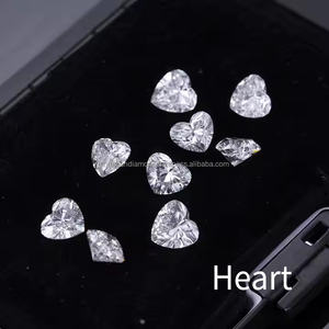 Diamant SHRAMAN 2,50 carats, taille cœur, blanc G VS2, cultivé en laboratoire, synthétique HPHT CVD, certifié IGI, diamant en vrac, pour femmes, Saint-Valentin - Product Image 5