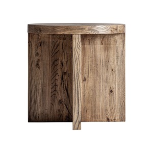 <b>Rustic</b> Wooden Coffee Table Handmade Solid Wood Round Top Living Room Furniture Natural Finish Durable Eco-Friendly - Product Image 6