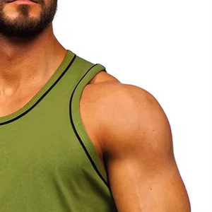 Débardeur de sport abordable pour homme – Maillot de fitness sans manches, haut de musculation d'été, vêtement d'entraînement doux et respirant, grandes tailles - Product Image 5