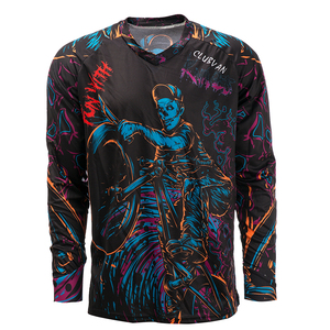 เสื้อเจอร์ซีย์วิบากระบายอากาศได้ดีและชุดแข่งจักรยาน Mx Bmx สำหรับชุดแข่งขัน ชุดกีฬาสำหรับผู้ใหญ่แบบยูนิเซ็กซ์ - Product Image 4