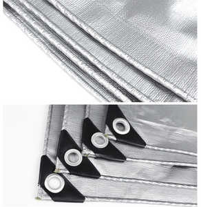 High Quality PVC Coated Polyester Teslin Mesh <b>Fabric</b> Customized Size <b>Waterproof</b> Plain Style Tarpaulin Weaved Industrial <b>Fabric</b> - Product Image 3