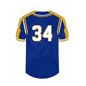 เสื้อเบสบอลเบเนฟิต อีเกิลส์สีน้ำเงิน สีแดง สีขาว 35 เสื้อกีฬาทีมชาย - Product Image 4