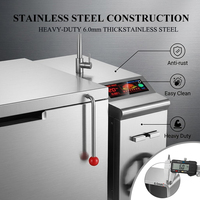 Commerciële inductie kantelpan 80L-300L kookpan kantelbraadpan elektrische braadpan voor restaurant hotel apparatuur